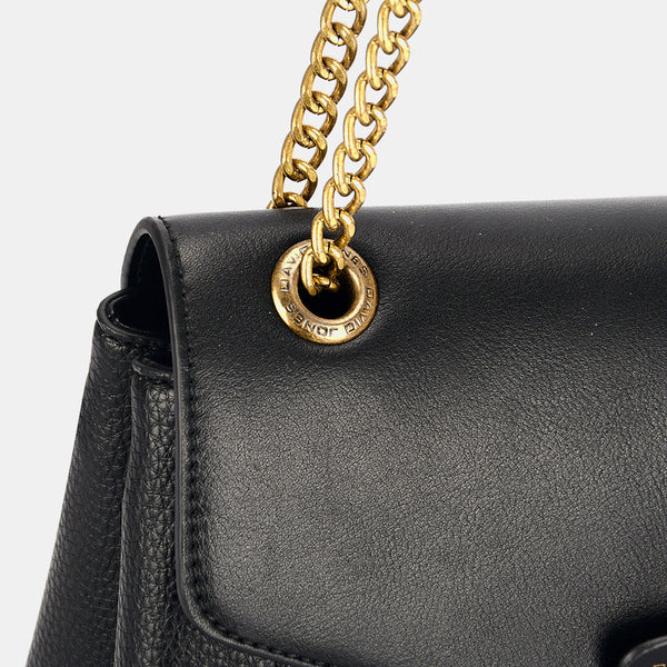 David Jones Chain-Handle Shoulder Bag-Accessories-Grace & Blossom Boutique, a women's online fashion boutique located in Odessa, Florida