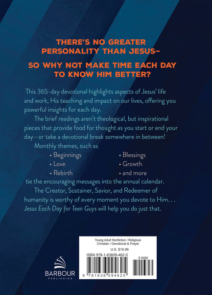 Jesus Each Day for Teen Guys-Grace & Blossom Boutique, a women's online fashion boutique located in Odessa, Florida