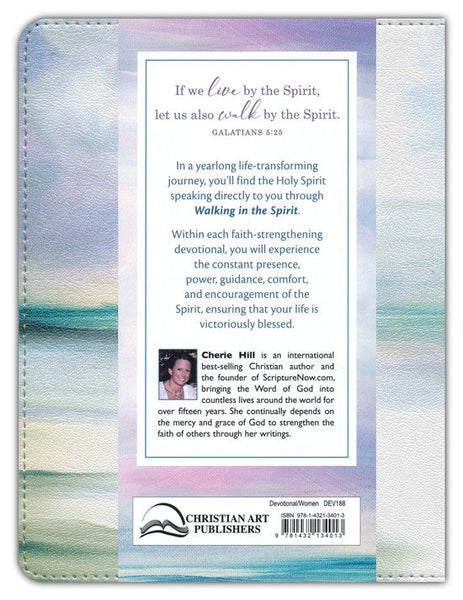 Walking in the Spirit Devotional, Faux Leather-Devotional Books-Grace & Blossom Boutique, a women's online fashion boutique located in Odessa, Florida