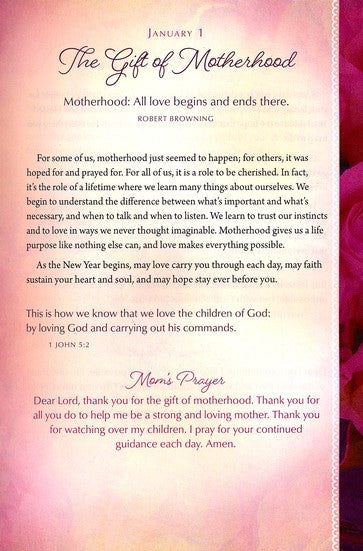 Every Day Is Mother's Day-365 Daily Devotions-Devotional Books-Grace & Blossom Boutique, a women's online fashion boutique located in Odessa, Florida