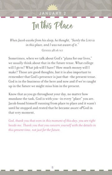 For I Know the Plans (Morning & Evening Devotional)-Devotional Books-Grace & Blossom Boutique, a women's online fashion boutique located in Odessa, Florida