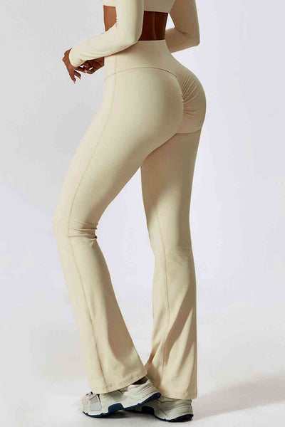 Wide Waistband Sports Pants-Grace & Blossom Boutique, a women's online fashion boutique located in Odessa, Florida