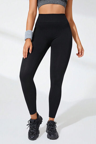High Waist Active Leggings-Bottoms-Grace & Blossom Boutique, a women's online fashion boutique located in Odessa, Florida