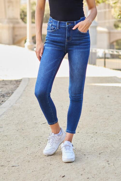 BAYEAS Skinny Cropped Jeans-Bottoms-Grace & Blossom Boutique, a women's online fashion boutique located in Odessa, Florida