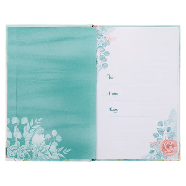 101 Prayers for Women Teal Hardcover Gift Book-Devotional Books-Grace & Blossom Boutique, a women's online fashion boutique located in Odessa, Florida