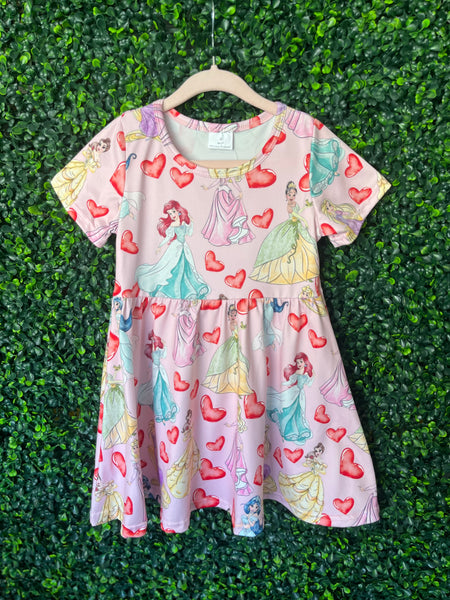 Princess Inspired Dress-Kids Dresses-Grace & Blossom Boutique, a women's online fashion boutique located in Odessa, Florida